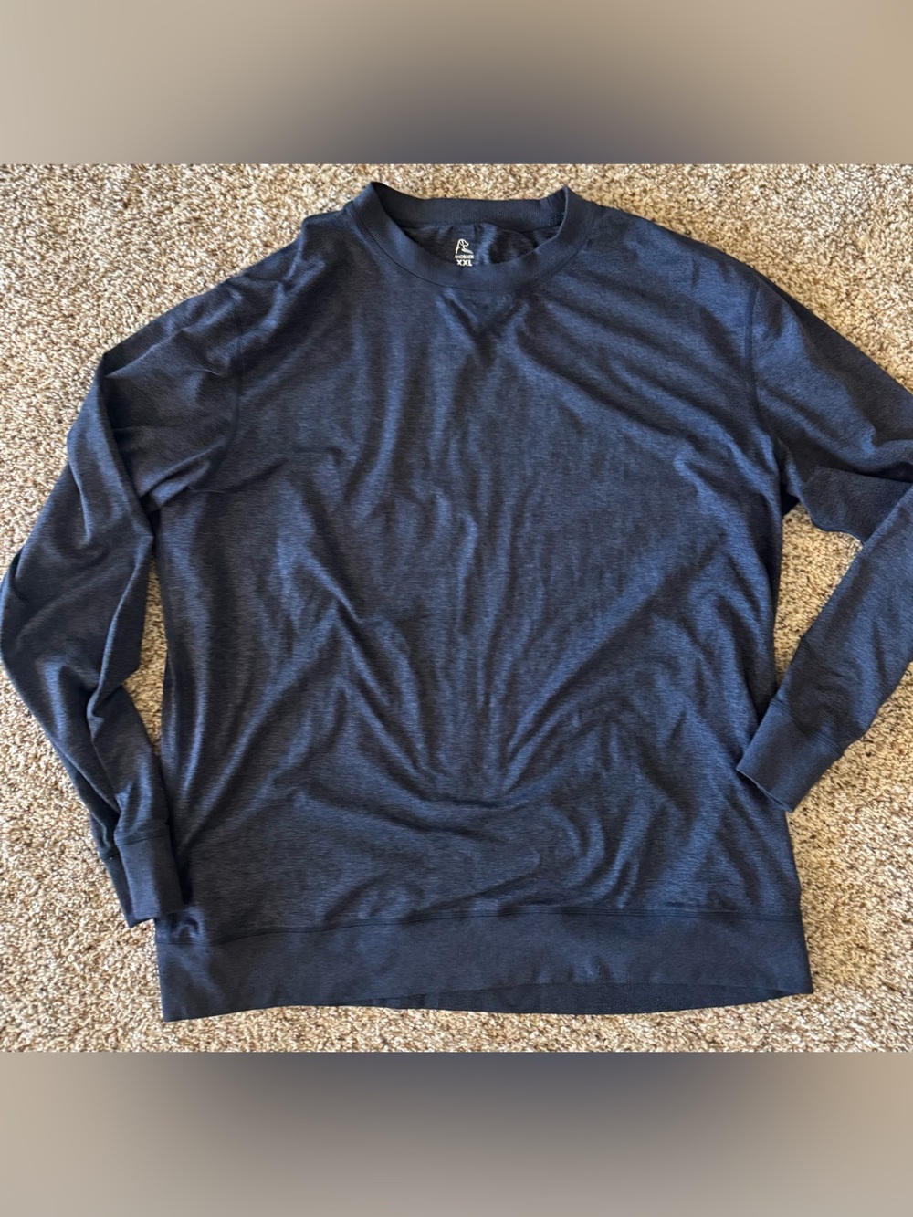 Rhoback Men's Dark Navy Crewneck Sweater